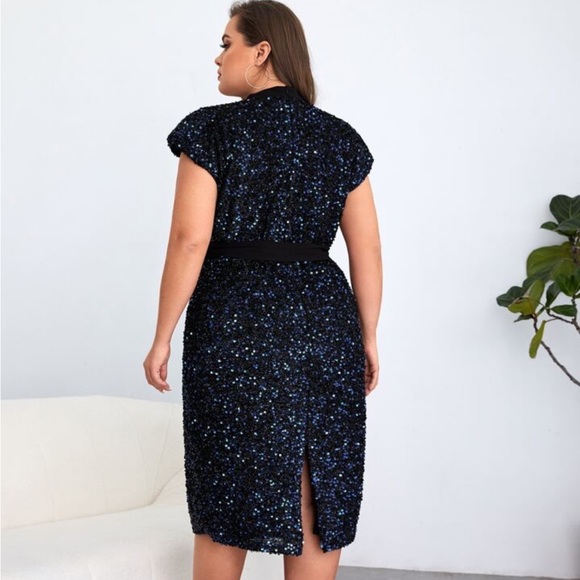 Sequin Cocktail Dress - Picture 2 of 3